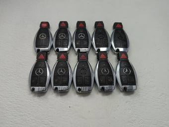 compare product Lot of 10 Mercedes-Benz Keyless Entry Remote Fob IYZDC12K | IYZDC07 |