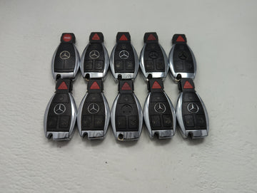 Lot of 10 Mercedes-Benz Keyless Entry Remote Fob IYZDC12K | IYZDC07 | - Oemusedautoparts1.com