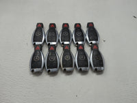 Lot of 10 Mercedes-Benz Keyless Entry Remote Fob MIXED FCC IDS 1473956 - Oemusedautoparts1.com