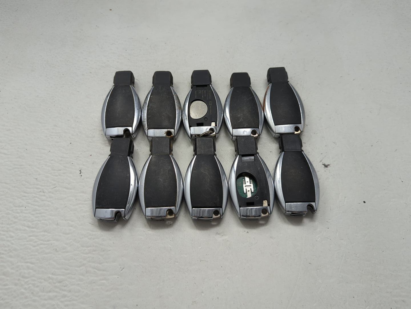 Lot of 10 Mercedes-Benz Keyless Entry Remote Fob MIXED FCC IDS 1473957 - Oemusedautoparts1.com