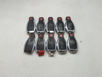 compare product Lot of 10 Mercedes-Benz Keyless Entry Remote Fob MIXED FCC IDS 1473958