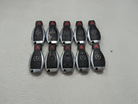 Lot of 10 Mercedes-Benz Keyless Entry Remote Fob MIXED FCC IDS 1473959 - Oemusedautoparts1.com
