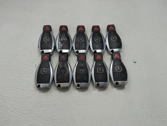 compare product Lot of 10 Mercedes-Benz Keyless Entry Remote Fob MIXED FCC IDS 1473959