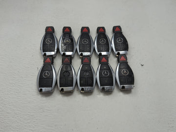 Lot of 10 Mercedes-Benz Keyless Entry Remote Fob MIXED FCC IDS 1473959 - Oemusedautoparts1.com