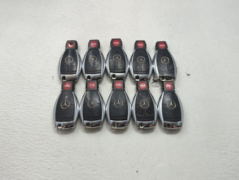 compare product Lot of 10 Mercedes-Benz Keyless Entry Remote Fob MIXED FCC IDS 1473960