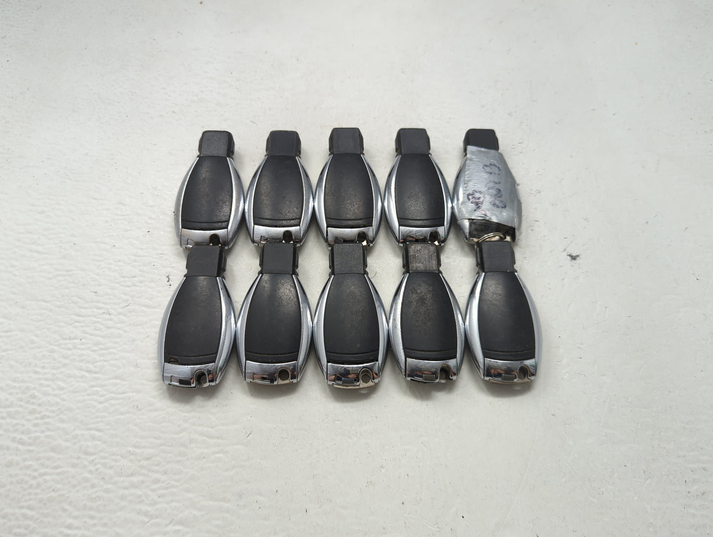 Lot of 10 Mercedes-Benz Keyless Entry Remote Fob MIXED FCC IDS 1473960 - Oemusedautoparts1.com