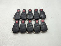 Lot of 10 Mercedes-Benz Keyless Entry Remote Fob MIXED FCC IDS 1473961 - Oemusedautoparts1.com
