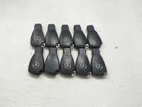 Lot of 10 Mercedes-Benz Keyless Entry Remote Fob MIXED FCC IDS 1473961 - Oemusedautoparts1.com
