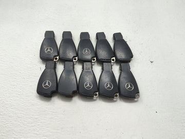 Lot of 10 Mercedes-Benz Keyless Entry Remote Fob MIXED FCC IDS 1473961