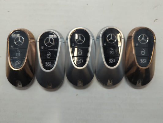 Lot of 5 Mercedes-Benz Keyless Entry Remote Fob MIXED FCC IDS MIXED PART - Oemusedautoparts1.com
