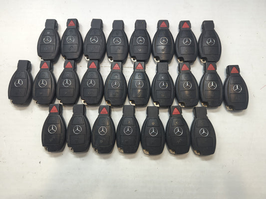 Lot of 25 Mercedes-Benz Keyless Entry Remote Fob MIXED FCC IDS MIXED - Oemusedautoparts1.com