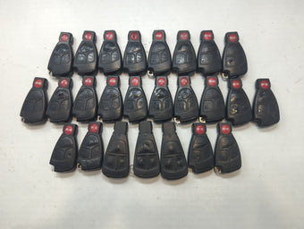 compare product Lot of 25 Mercedes-Benz Keyless Entry Remote Fob MIXED FCC IDS MIXED
