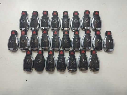 Lot of 25 Mercedes-Benz Keyless Entry Remote Fob MIXED FCC IDS MIXED - Oemusedautoparts1.com