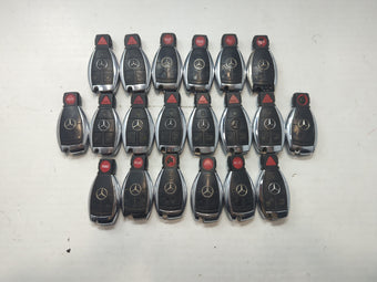 compare product Lot of 25 Mercedes-Benz Keyless Entry Remote Fob MIXED FCC IDS MIXED