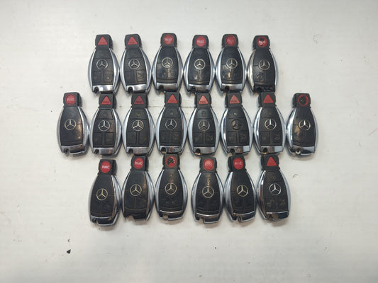 Lot of 25 Mercedes-Benz Keyless Entry Remote Fob MIXED FCC IDS MIXED - Oemusedautoparts1.com