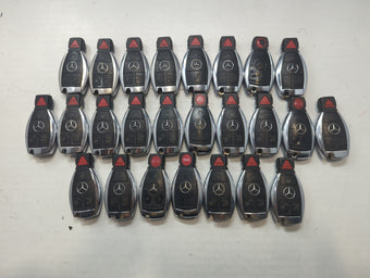 compare product Lot of 25 Mercedes-Benz Keyless Entry Remote Fob MIXED FCC IDS MIXED