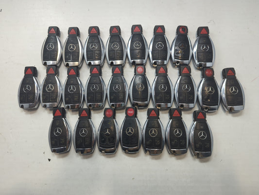 Lot of 25 Mercedes-Benz Keyless Entry Remote Fob MIXED FCC IDS MIXED - Oemusedautoparts1.com