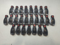 Lot of 25 Mercedes-Benz Keyless Entry Remote Fob MIXED FCC IDS MIXED - Oemusedautoparts1.com