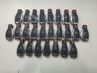 compare product Lot of 25 Mercedes-Benz Keyless Entry Remote Fob MIXED FCC IDS MIXED