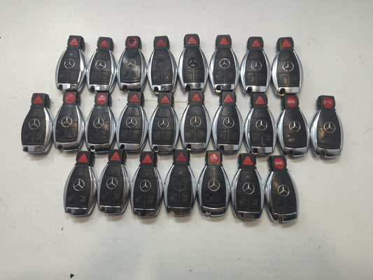 Lot of 25 Mercedes-Benz Keyless Entry Remote Fob MIXED FCC IDS MIXED - Oemusedautoparts1.com