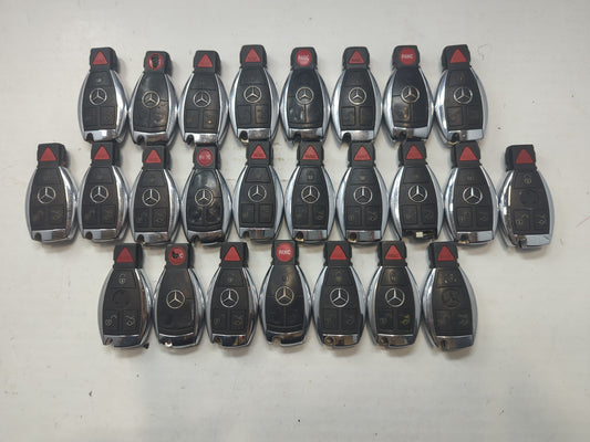 Lot of 25 Mercedes-Benz Keyless Entry Remote Fob MIXED FCC IDS MIXED - Oemusedautoparts1.com