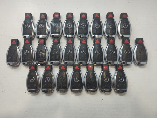Lot of 25 Mercedes-Benz Keyless Entry Remote Fob MIXED FCC IDS MIXED - Oemusedautoparts1.com