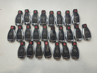 Lot of 25 Mercedes-Benz Keyless Entry Remote Fob MIXED FCC IDS MIXED - Oemusedautoparts1.com