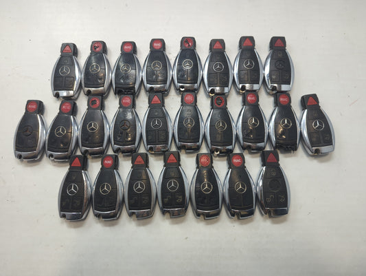Lot of 25 Mercedes-Benz Keyless Entry Remote Fob MIXED FCC IDS MIXED - Oemusedautoparts1.com