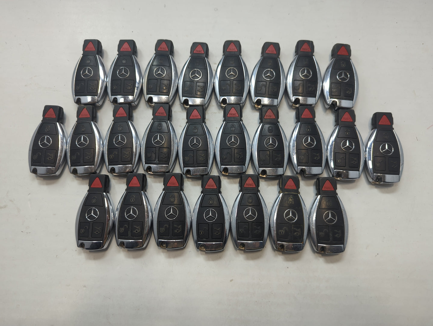Lot of 25 Mercedes-Benz Keyless Entry Remote Fob IYZDC11 | IYZDC12K - Oemusedautoparts1.com