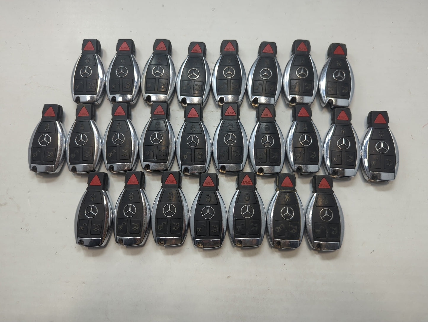 Lot of 25 Mercedes-Benz Keyless Entry Remote Fob IYZDC11 | IYZDC12K - Oemusedautoparts1.com