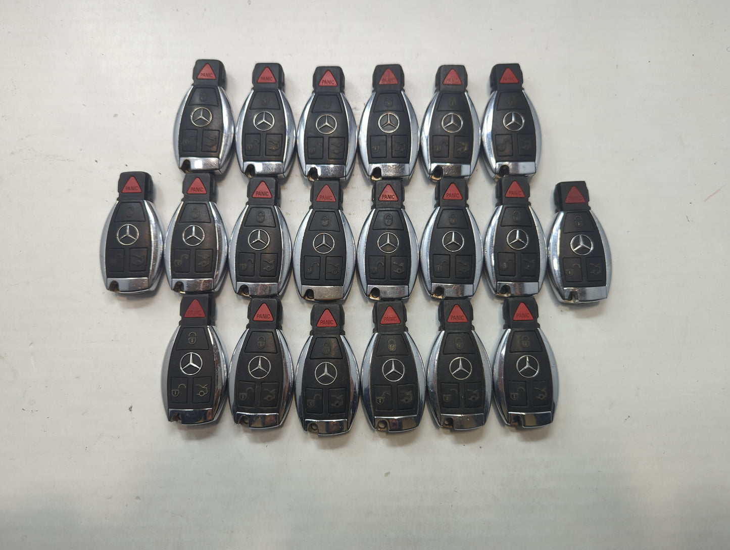 2139051100 Lot of 20 Mercedes-Benz Keyless Entry Remote Fob MIXED FCC IDS MIXED ...