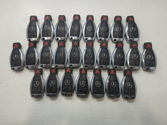 Lot of 25 Mercedes-Benz Keyless Entry Remote Fob MIXED FCC IDS MIXED - Oemusedautoparts1.com