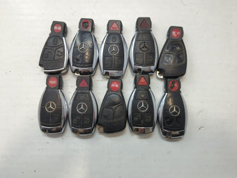 compare product Lot of 10 Mercedes-Benz Keyless Entry Remote Fob MIXED FCC IDS MIXED