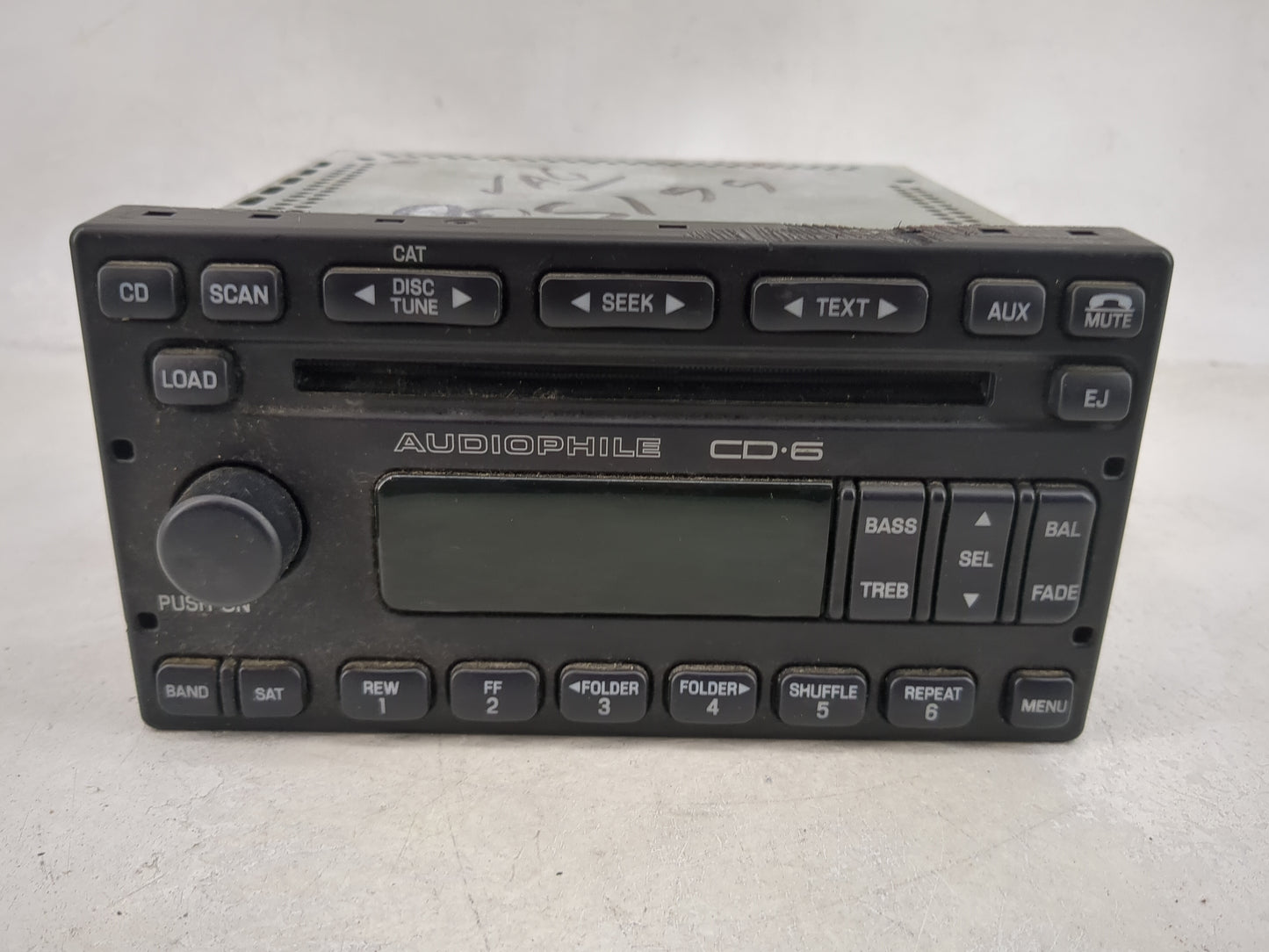2005-2007 Mercury Mariner Radio AM FM Cd Player Receiver Replacement Fits Fits 2005 2006 2007 OEM Used Auto Parts - Oemuseda