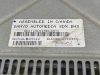 2008 Mercury Mariner Radio AM FM Cd Player Receiver Replacement Fits OEM Used Auto Parts - Oemusedautoparts1.com