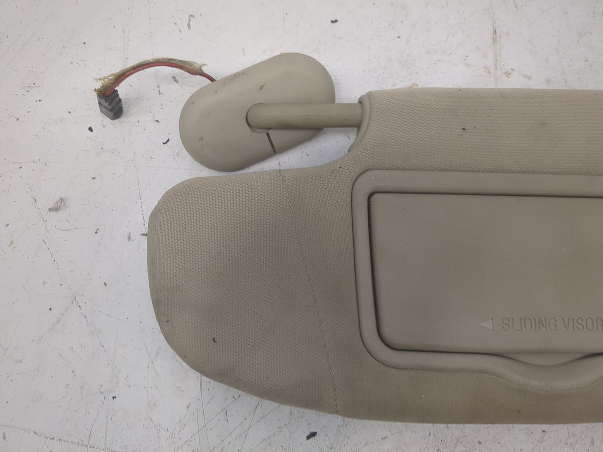 2010-2011 Mercury Milan Sun Visor Shade Replacement Driver Left Mirror Fits Fits 2010 2011 2012 OEM Used Auto Parts - Oemuse
