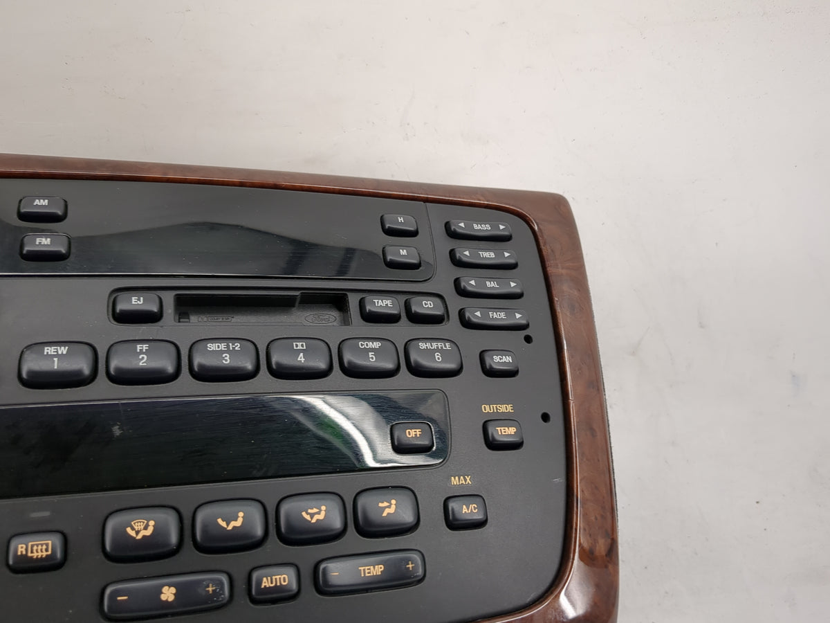2001-2003 Mercury Sable Radio AM FM Cd Player Receiver Replacement Fits Fits 2001 2002 2003 OEM Used Auto Parts - Oemusedaut