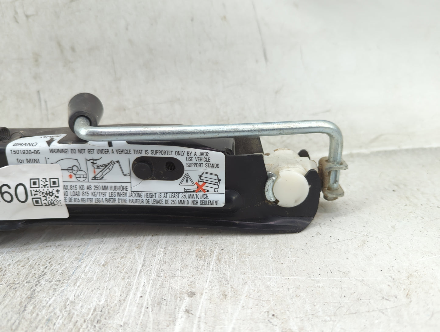 Mini Cooper Spare Scissor Car Jack 1429260 - Oemusedautoparts1.com