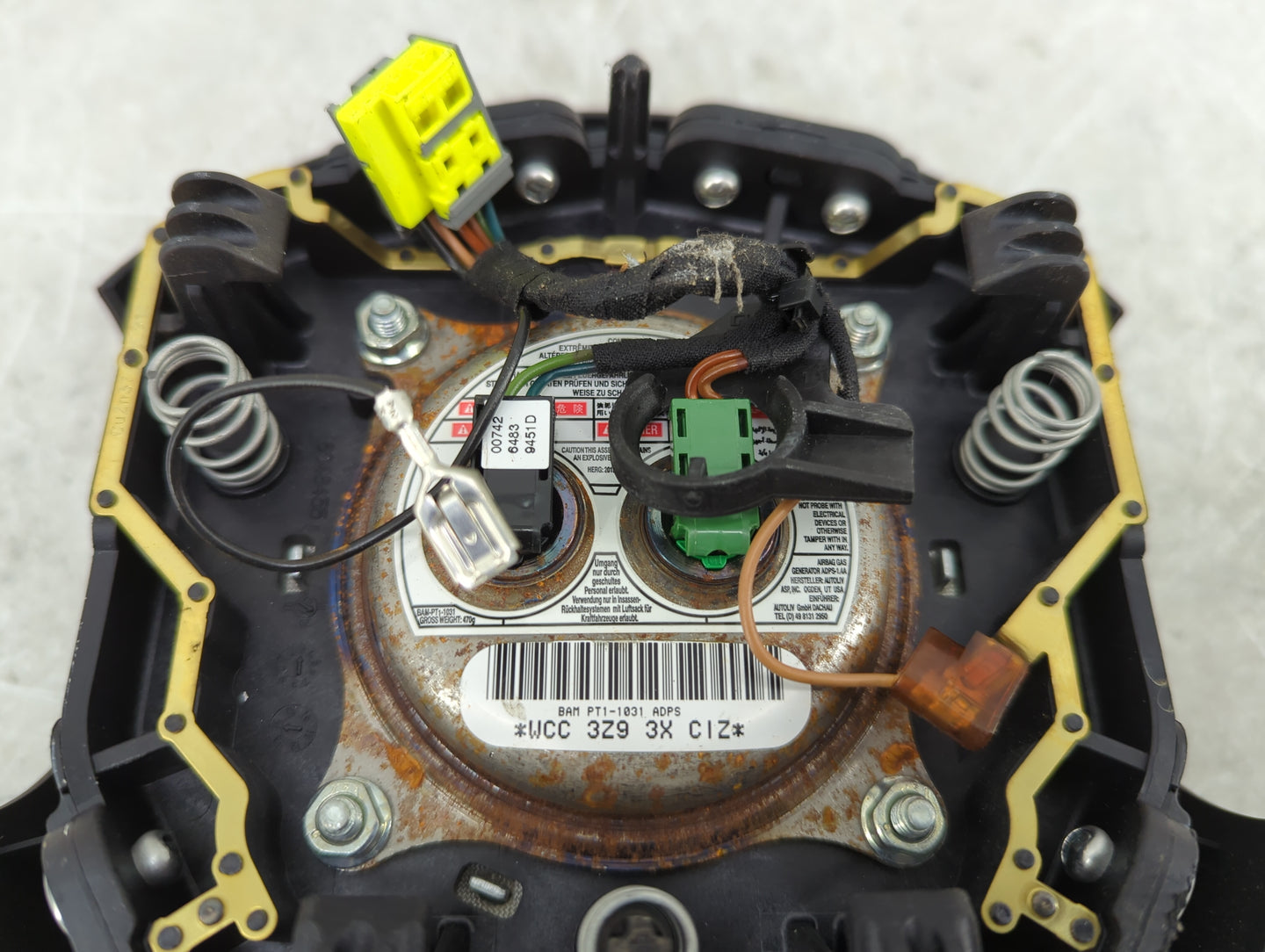 2013-2016 Mini Cooper Paceman Air Bag Driver Left Steering Wheel Mounted - Oemusedautoparts1.com