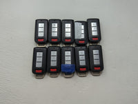 Lot of 10 Mitsubishi Keyless Entry Remote Fob MIXED FCC IDS MIXED PART - Oemusedautoparts1.com