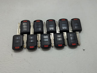 compare product Lot of 10 Mitsubishi Keyless Entry Remote Fob MIXED FCC IDS 1474203