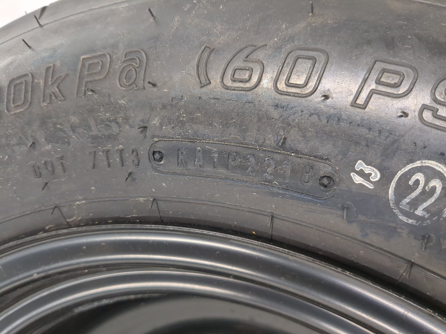 2018-2022 Mitsubishi Eclipse Cross Spare Donut Tire Wheel Rim Oem - Oemusedautoparts1.com