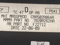 2009-2012 Mitsubishi Galant Climate Control Module Temperature AC/Heater Replacement Fits Fits 2009 2010 2011 2012 OEM Used 