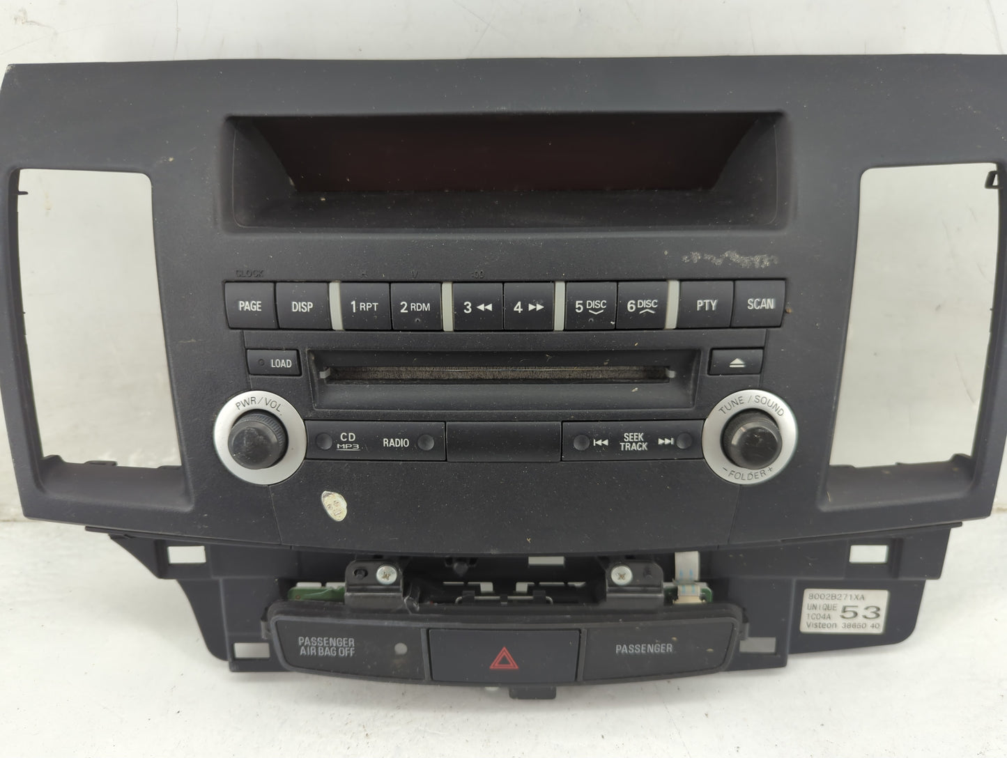 2011-2013 Mitsubishi Lancer Information Display Screen - Oemusedautoparts1.com