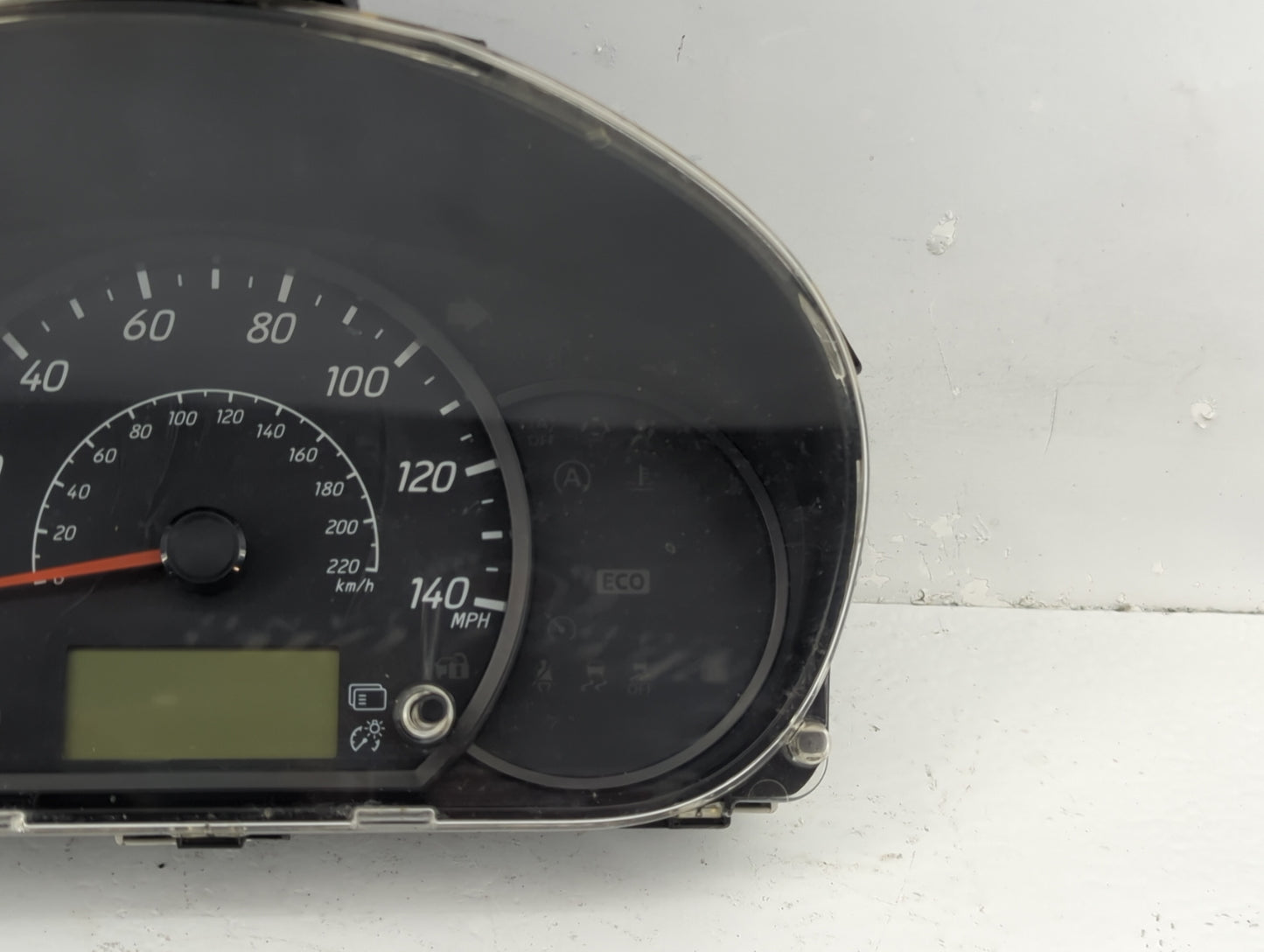 2014 Mitsubishi Mirage Instrument Cluster Speedometer Gauges Fits OEM Used Auto Parts - Oemusedautoparts1.com