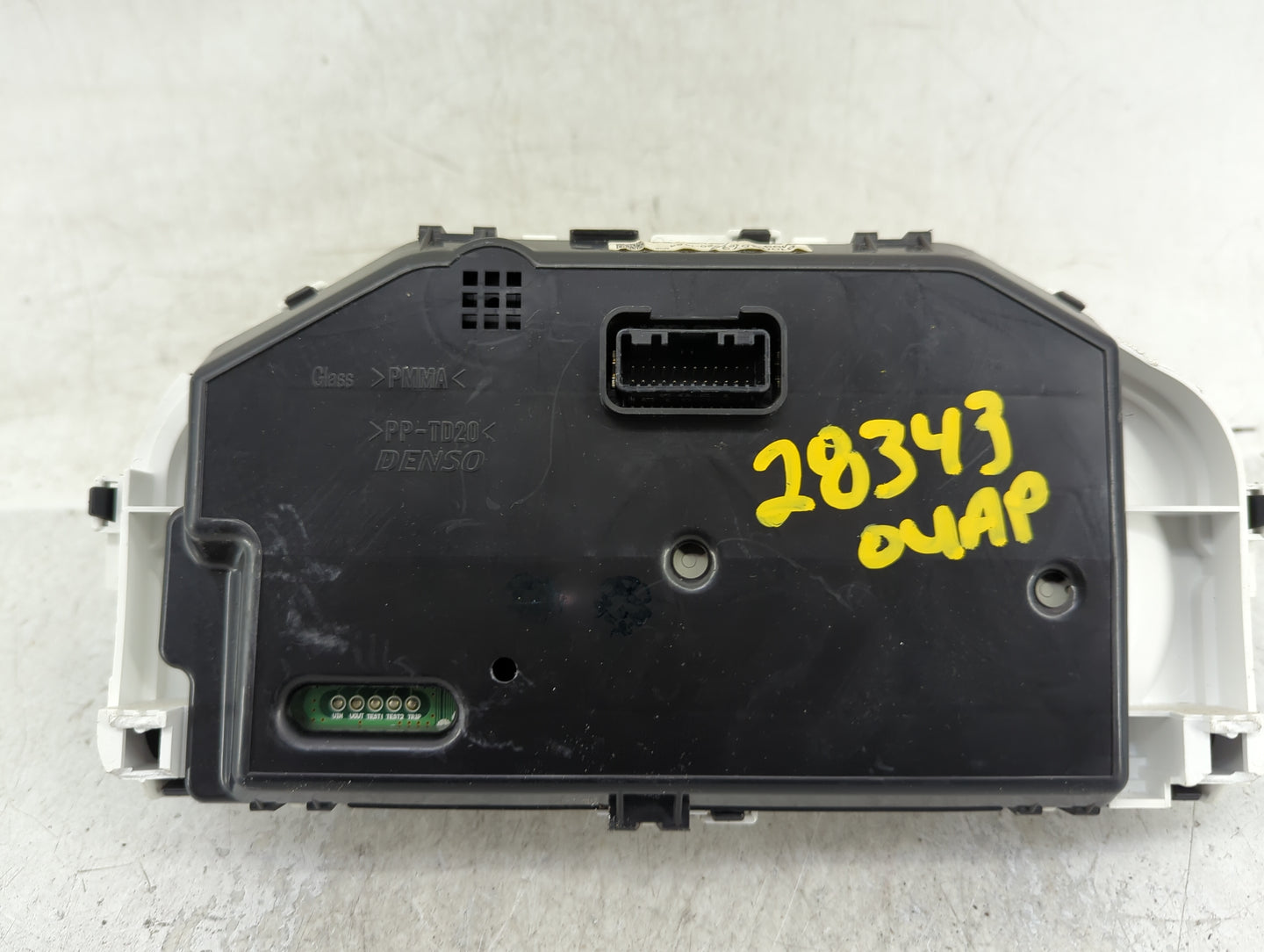 2014 Mitsubishi Mirage Instrument Cluster Speedometer Gauges Fits OEM Used Auto Parts - Oemusedautoparts1.com