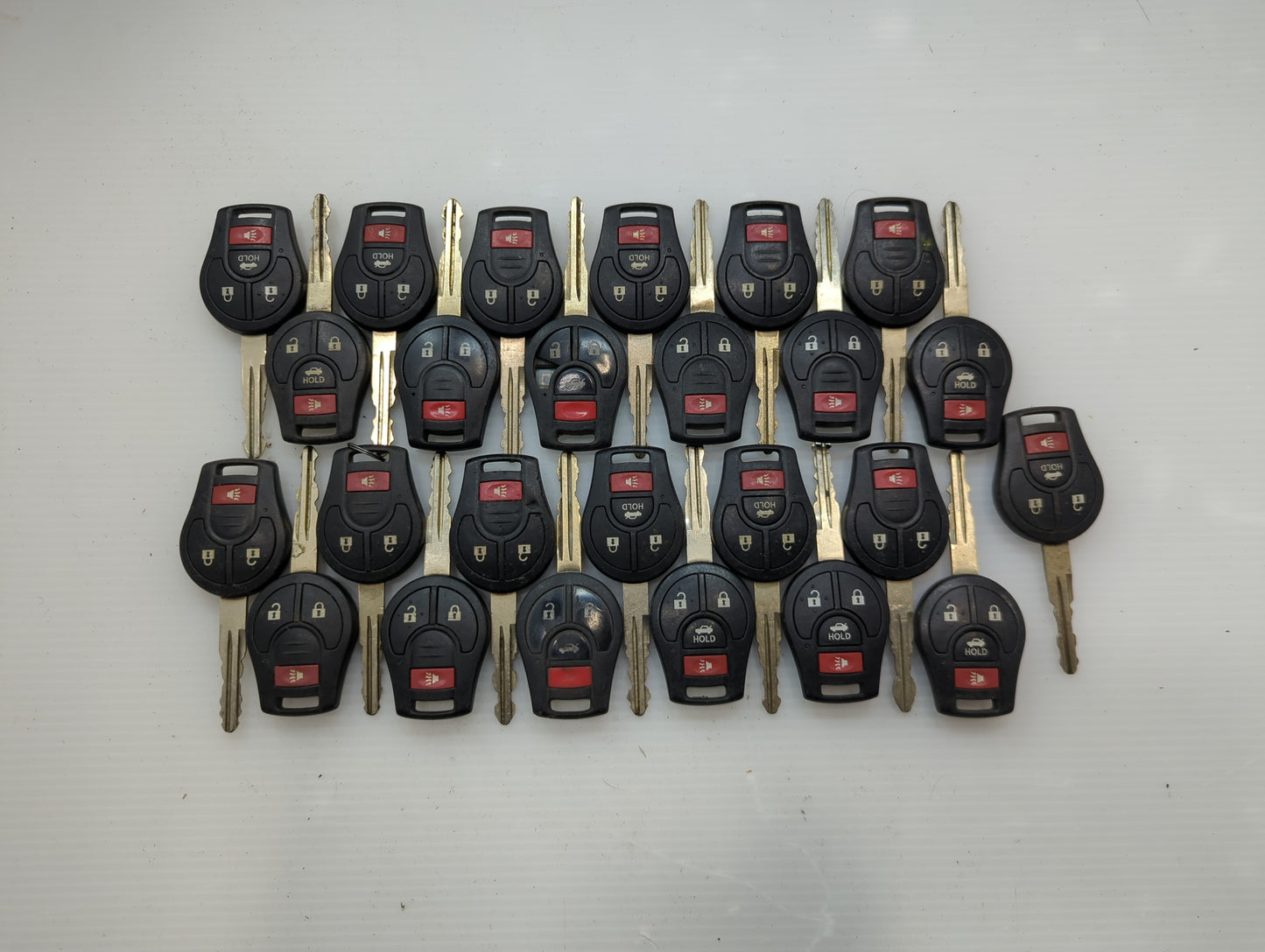 Lot of 25 Nissan Keyless Entry Remote Fob CWTWB1U751 | CWTWB1U816 MIXED - Oemusedautoparts1.com