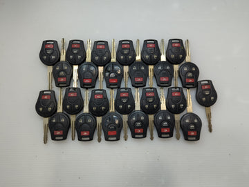 Lot of 25 Nissan Keyless Entry Remote Fob CWTWB1U751 | CWTWB1U816 MIXED - Oemusedautoparts1.com
