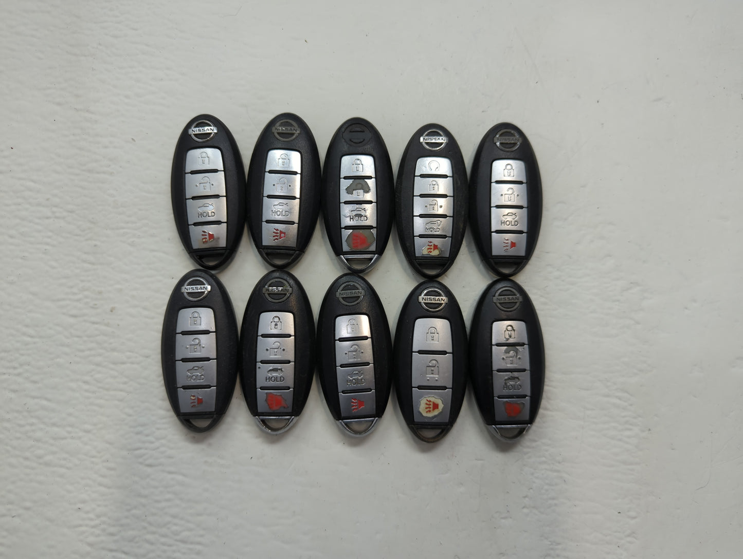 Lot of 10 Nissan Keyless Entry Remote Fob KR55WK48903 | CWTWBU735 | - Oemusedautoparts1.com