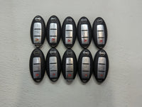 Lot of 10 Nissan Keyless Entry Remote Fob KR5S180144106 | KR5SWK49622 | - Oemusedautoparts1.com